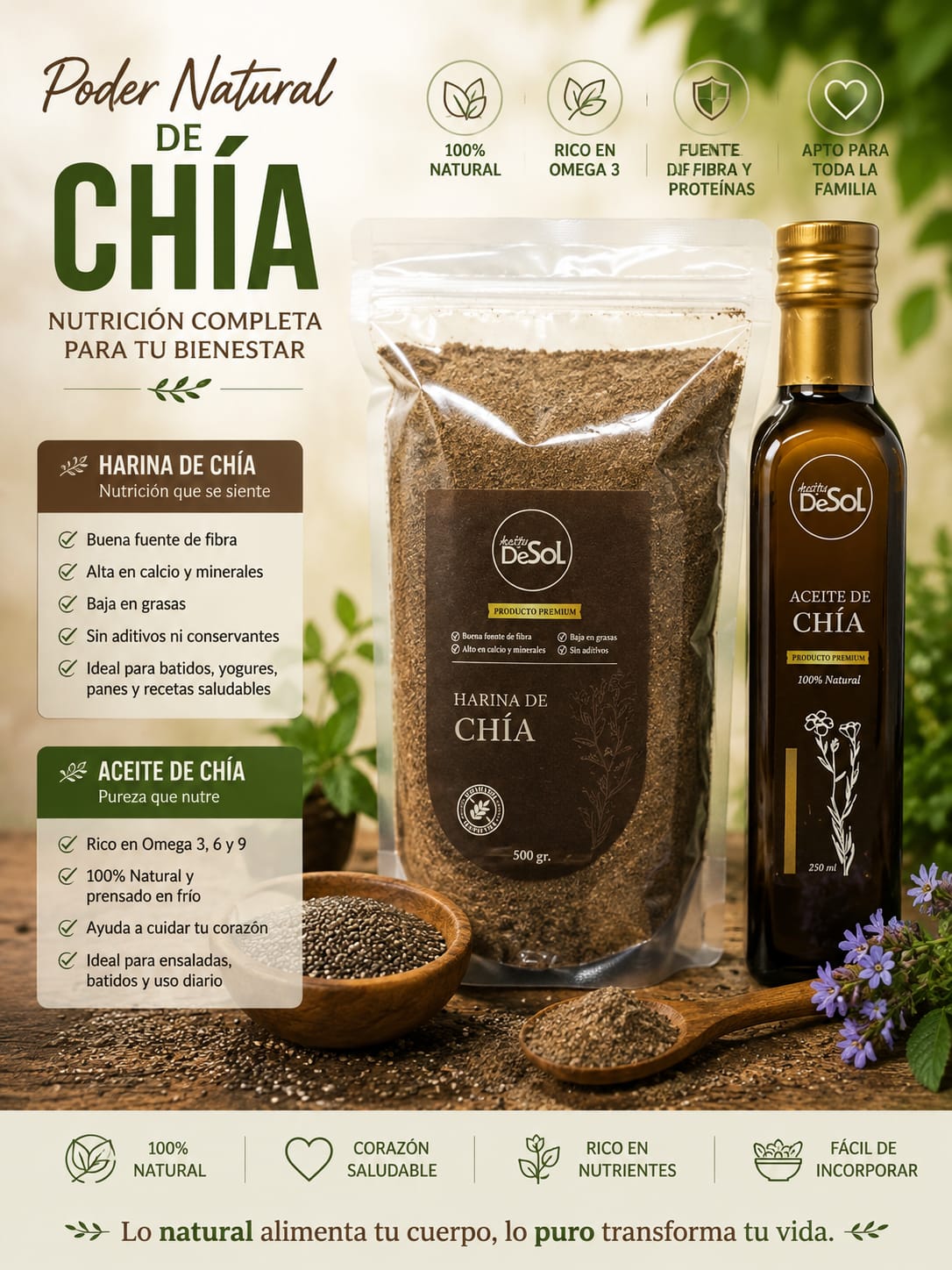 Aceite de Chía 30ml